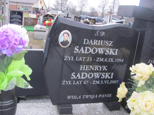 Henryk Sadowski 1940 Włoszczowa - Grobonet - Wyszukiwarka osób pochowanych