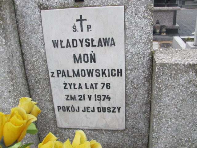 Władysława Moń 1898 Włoszczowa - Grobonet - Wyszukiwarka osób pochowanych
