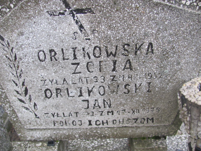 Zofia Orlikowska Włoszczowa - Grobonet - Wyszukiwarka osób pochowanych