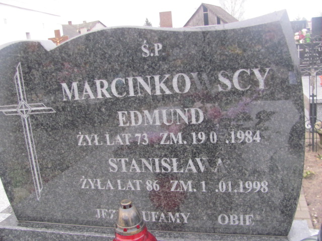 Edmund Marcinkowski 1911 Włoszczowa - Grobonet - Wyszukiwarka osób pochowanych