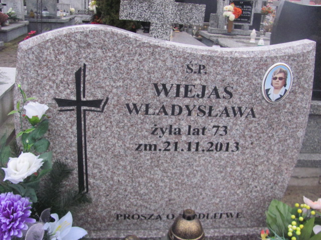 Władysława Wiejas 1940 Włoszczowa - Grobonet - Wyszukiwarka osób pochowanych