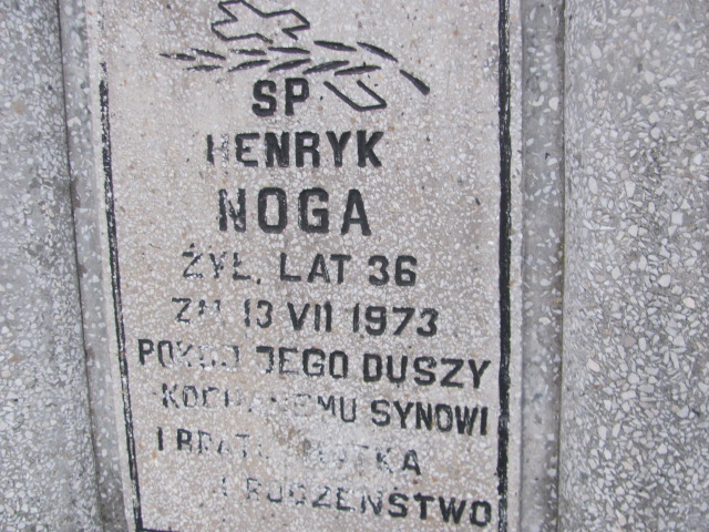 Henryk Stanisław Noga 1937 Włoszczowa - Grobonet - Wyszukiwarka osób pochowanych