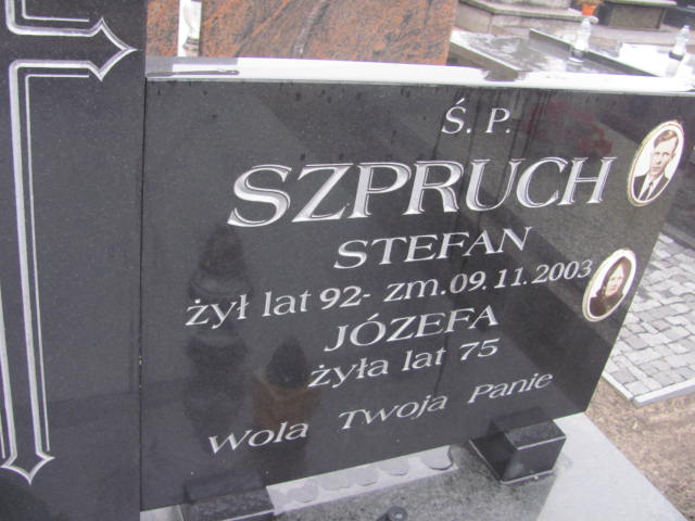 Stefan Szpruch 1911 Włoszczowa - Grobonet - Wyszukiwarka osób pochowanych