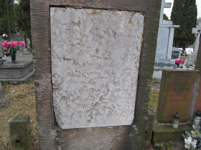 Antoni Lisiecki 1831 Włoszczowa - Grobonet - Wyszukiwarka osób pochowanych