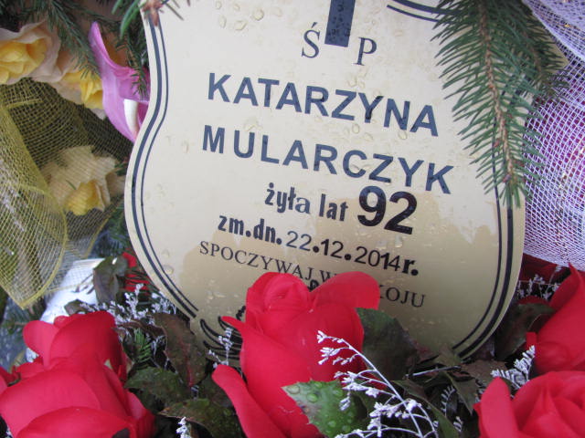 Katarzyna Mularczyk Włoszczowa - Grobonet - Wyszukiwarka osób pochowanych