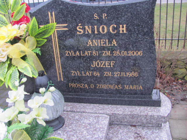 Józef Śnioch 1922 Włoszczowa - Grobonet - Wyszukiwarka osób pochowanych